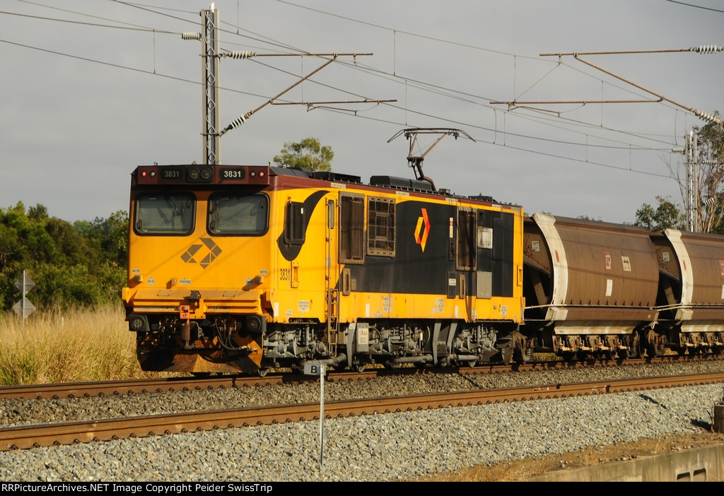 Coal dust and container in Australia